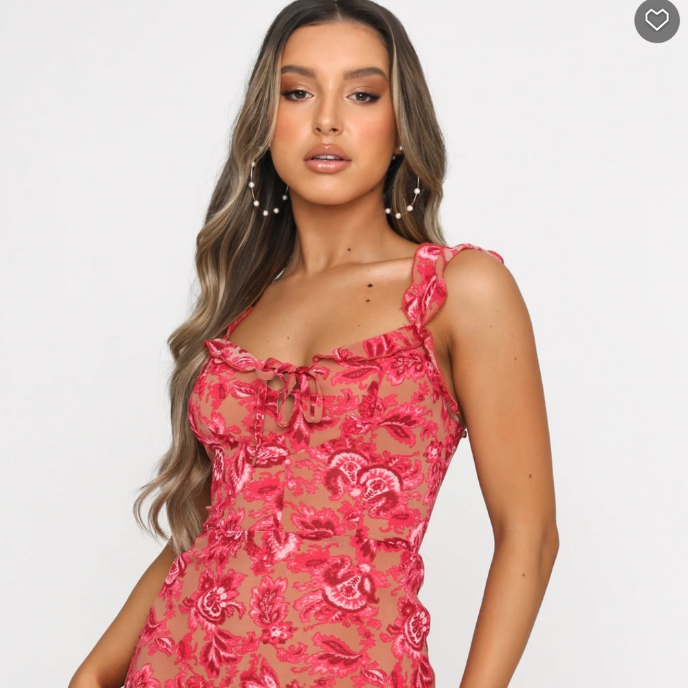 Floral mini dress